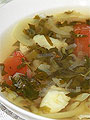 15 лучших диетических блюд, Легкий овощной суп на рыбном бульоне