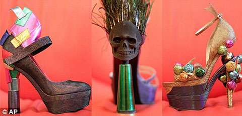 Туфли на высоком каблуке Александры