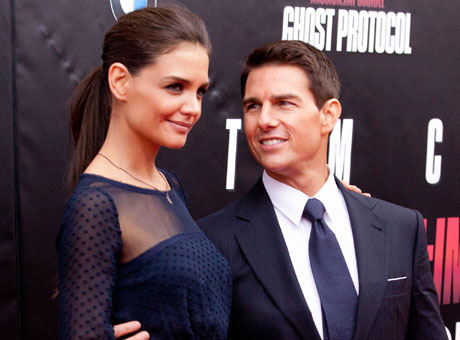  Том Круз (Tom Cruise) и Кэти Холмс (Katie Holmes) / splashnews.com