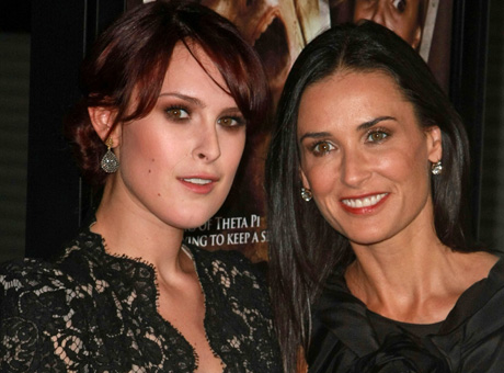 Деми Мур (Demi Moore) и Румер Уиллис (Rumer Willis) / splashnews.com