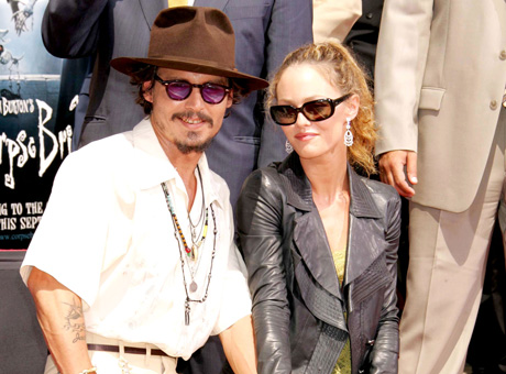 Джонни Депп (Johnny Depp) и Ванесса Паради (Vanessa Paradis) / alloverpress.ru