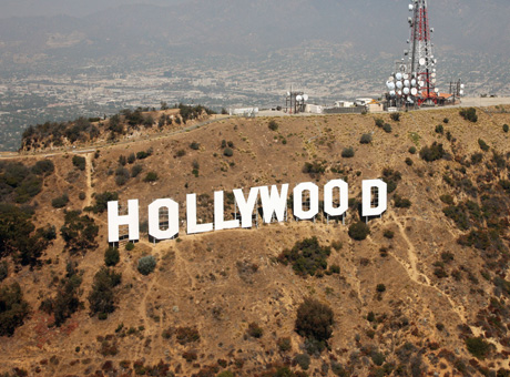 Надпись «Hollywood»/ splashnews.com