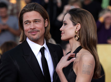 Анджелина Джоли (Angelina Jolie) и Брэд Питт (Brad Pitt) / splashnews.com