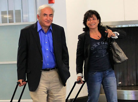 Доминик Стросс-Кан (Dominique Strauss Kahn) и Энн Синклер (Anne Sinclair) / splashnews.com
